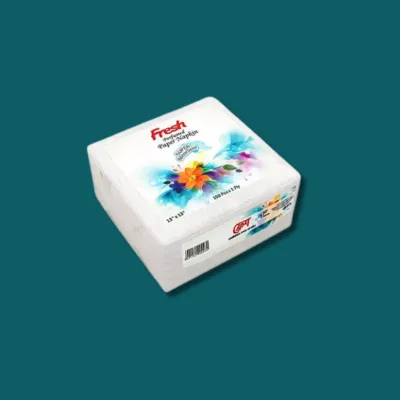 Fresh Paper Napkins ( ফ্রেশ পেপার ন্যাপকিন )- 13" Perfumed (100X1 Ply)